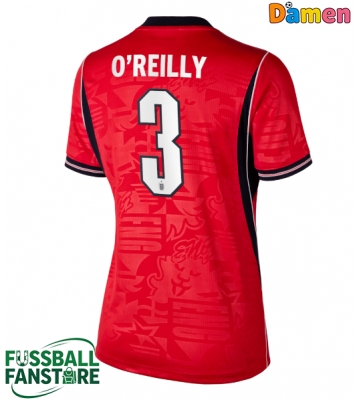 England Nico O'Reilly #3 Replik Auswärtstrikot Damen WM 2026 Kurzarm